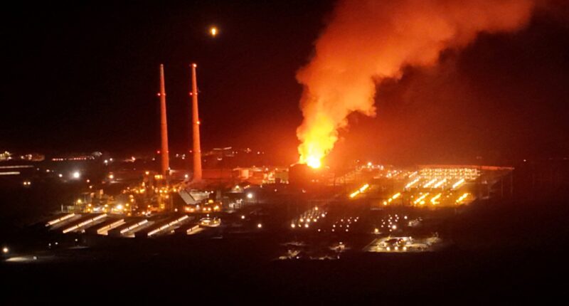 Hundreds urged to leave homes after fire breaks out at Moss Landing Power Plant sending plumes of toxic smoke into air