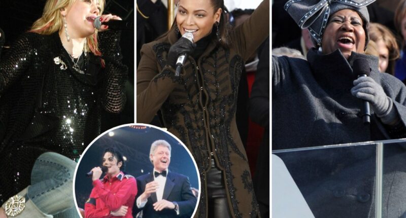 Iconic presidential inauguration performances through the years: Beyoncé, Kelly Clarkson, Aretha Franklin and more