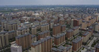 Inside China’s failed $85bn city of the future that became empty ghost town…because ‘mega-Milton Keynes’ is too BORING