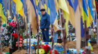 Inside the vast military cemetery that lays bare the 100,000 Ukrainian troops lost since Putin’s invasion