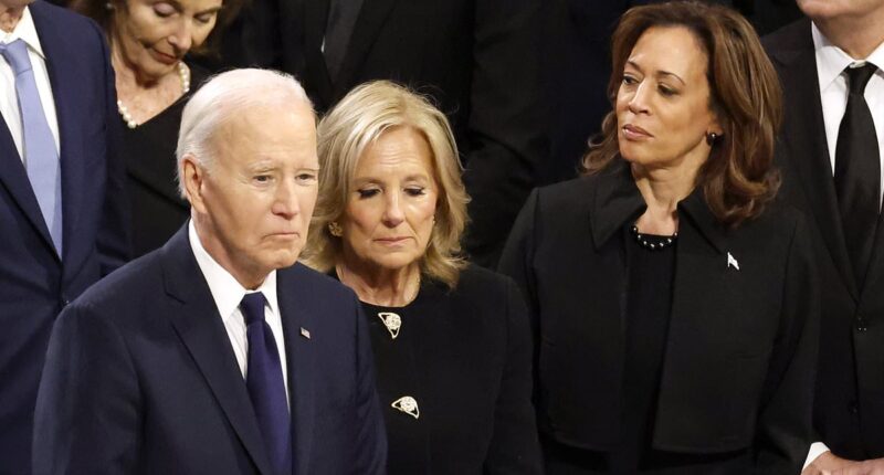 Insiders reveal 'deeply sad' Kamala feels betrayed by Biden and is warring with everyone... as she's hit by devastating news about her future