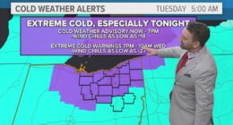 It's about to get even colder: Extreme Cold Warning issued for Northeast Ohio