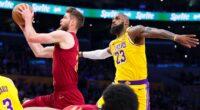 Jarrett Allen powers Cleveland Cavaliers past Los Angeles Lakers to spoil LeBron James' first game since turning 40