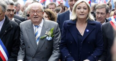 Jean-Marie Le Pen dead at 96: Hard-right Front National founder who led party for 40 years passes away 'surrounded by family' with daughter Marine closing in on power