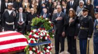 Jimmy Carter's casket arrives in Washington for his final farewell