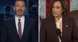 Jimmy Kimmel Says It’s “Cruel And Unusual” To Make “Poor Kamala Harris” Certify Donald Trump’s Win: “Like Making Your Ex DJ Your Wedding”