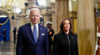 Joe Biden and Kamala Harris ‘viciously’ booed at Trump’s inauguration as Mike Pence is ‘heckled worse than the Dems’