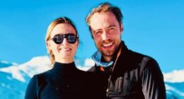 Kate Middleton's brother James opens up about past 'January blues' struggles - as he shares sweet snaps of son Inigo and wife Alizee on family ski trip