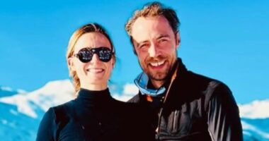 Kate Middleton's brother James opens up about past 'January blues' struggles - as he shares sweet snaps of son Inigo and wife Alizee on family ski trip