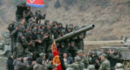 Kim Jong Un’s big guns spotted on Russian front lines: report