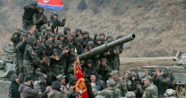 Kim Jong Un’s big guns spotted on Russian front lines: report