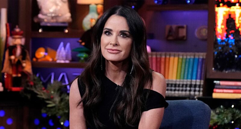 Kyle Richards Breaks Down the 4th Wall Before Storming Off 'RHOBH' Set