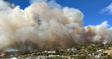 LA fires California: NWS warns of dangerous situation for parts of Los Angeles, Ventura counties for low humidity, Santa Ana winds