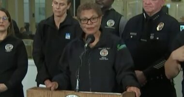 LA mayor Karen Bass breaks silence on growing calls for her to resign over shocking fire mismanagement