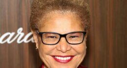 LA mayor Karen Bass promised she wouldn’t go abroad if elected – before being seen in Ghana when wildfires erupted