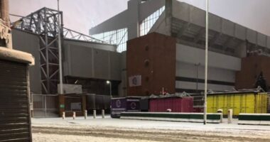 Liverpool vs Man United WILL go ahead at Anfield despite heavy snow and amber weather warning as big north-west clash is given the go-ahead after two inspections