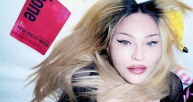 Madonna, 66, shocks fans with youthful appearance as she poses upside down in racy bedroom snaps