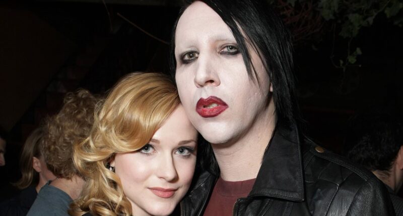 Marilyn Manson's ex Evan Rachel Wood opens up about music video in which he allegedly raped her as Channel 4 documentary explores chilling sex claims against rocker