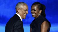 Moment Michelle Obama 'checked out' of DC as Trump inauguration looms