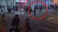 Moment brave New Orleans cops rush to scene of terror attack after suspect kills ten in rampage & opens fire on police