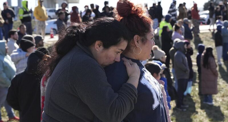 'Monster' shooter in a hoodie opened fire on Antioch High School cafeteria while terrified teens were eating