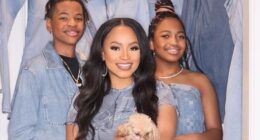 Monyetta Shaw-Carter and her children exemplify elegance in their latest photographs