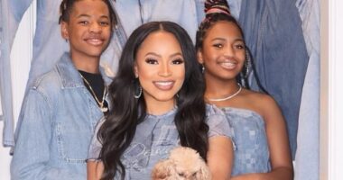 Monyetta Shaw-Carter and her children exemplify elegance in their latest photographs