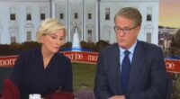 Morning Joe hosts drop Trump charm offensive and have on-screen meltdown over his first acts in office