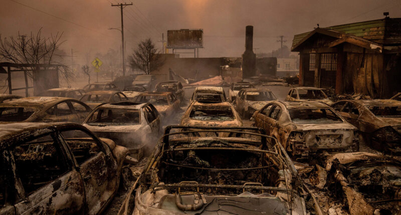 Most destructive fires in California history: Here's where the LA fires rank