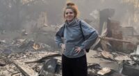 Mother gives house tour from hell as she shows viewers around her ruined home after it was devastated by the LA wildfires