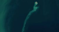 Nasa satellite pics capture ‘Ghost Island’ mysteriously appear & then vanish just as suddenly in middle of Caspian Sea