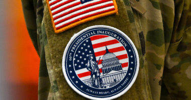 National Guard troops will wear special patch at inauguration to make clear they're not police