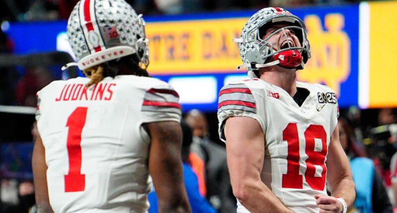 Ohio State beats Notre Dame 34-23, wins first national championship since 2015