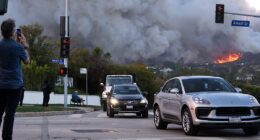 Pacific Palisades locals describe catastrophic fire as they escape with designer suitcases: 'Like a disaster movie'