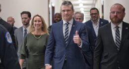 Pete Hegseth's defense sec confirmation ends in DEADLOCK as JD Vance is forced to bail him out after surprise Republican votes 'no'