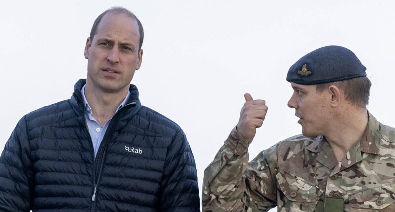 Prince William cancels his visit to the Army Air Corps due to unforeseen circumstances