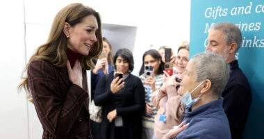 Princess of Wales Kate returns to Royal Marsden Hospital in London where she was treated for cancer