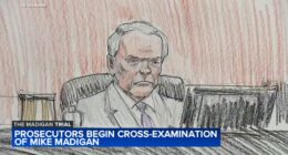 Prosecutors play unheard recording, try to catch former Illinois House speaker in lie in Mike Madigan trial cross-examination