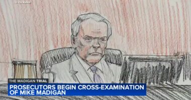 Prosecutors play unheard recording, try to catch former Illinois House speaker in lie in Mike Madigan trial cross-examination