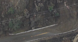 Rain in Southern California creates mudflows but helps firefighters