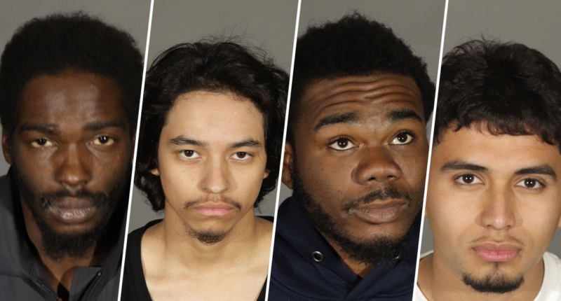 Santa Monica police release mugshots of suspects accused of trying to loot during California wildfires