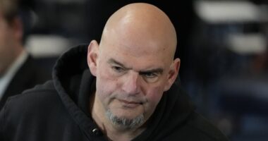 Senator John Fetterman branded as a 'disgrace' for wearing shorts to Donald Trump's inauguration