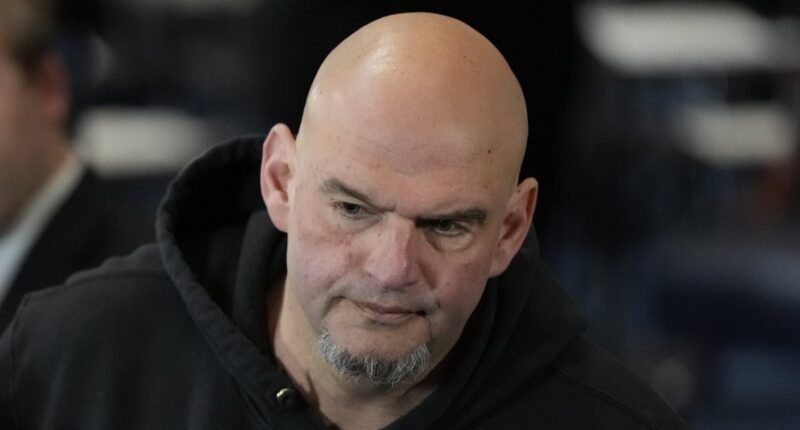 Senator John Fetterman branded as a 'disgrace' for wearing shorts to Donald Trump's inauguration