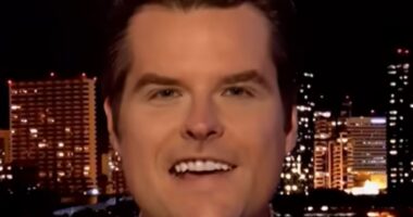 Shamed Matt Gaetz urged to ‘fire makeup artist’ after ex-congressman debuts new look on MAGA TV