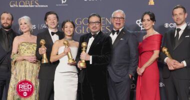 'Shōgun' sweeps at the 2025 Golden Globes Awards