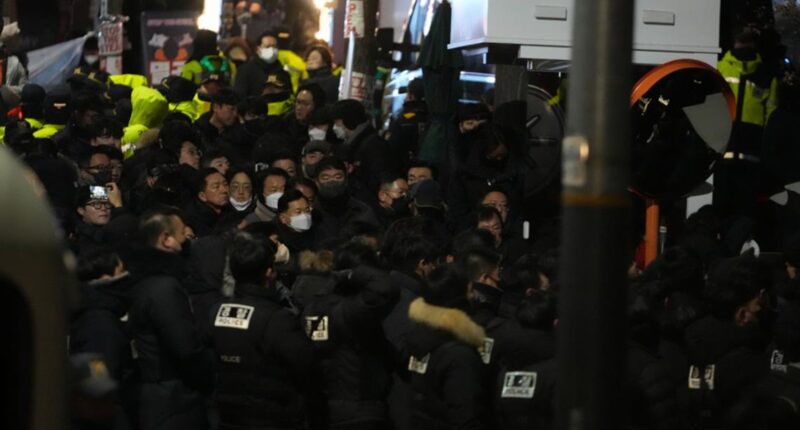 South Korea's impeached President Yoon detained in massive law-enforcement effort