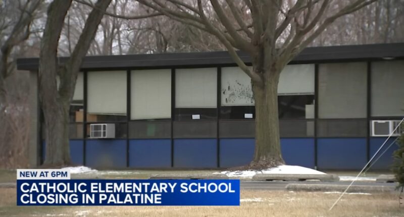 St. Thomas of Villanova Catholic elementary school closing in Palatine due to low enrollment numbers, Archdiocese says