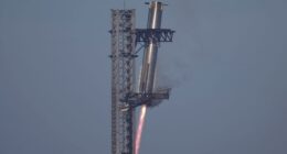 Starship upper stage lost on seventh test flight, debris seen spewing in sky