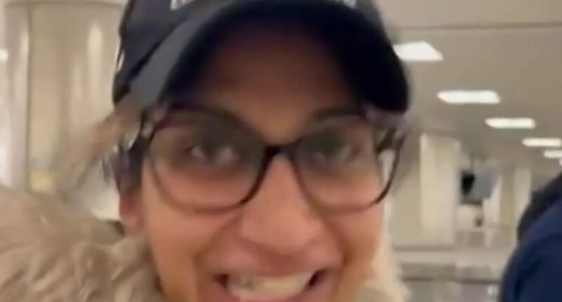 Suella Braverman sports MAGA cap as she lands in Washington for Donald Trump’s inauguration