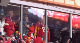 Taylor Swift joined by Caitlin Clark as she watches Travis Kelce and the Chiefs' playoff win